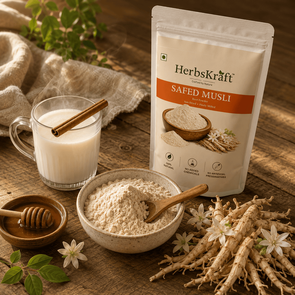 Safed Musli Root Powder - Image 2