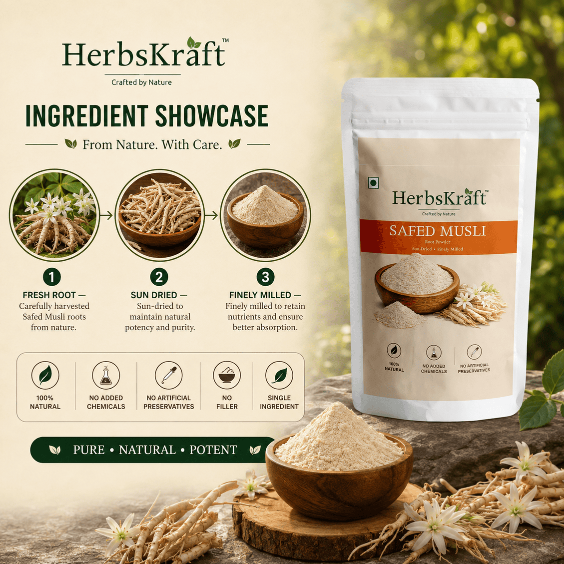Safed Musli Root Powder - Image 9