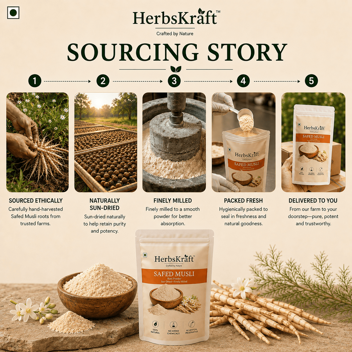 Safed Musli Root Powder - Image 6